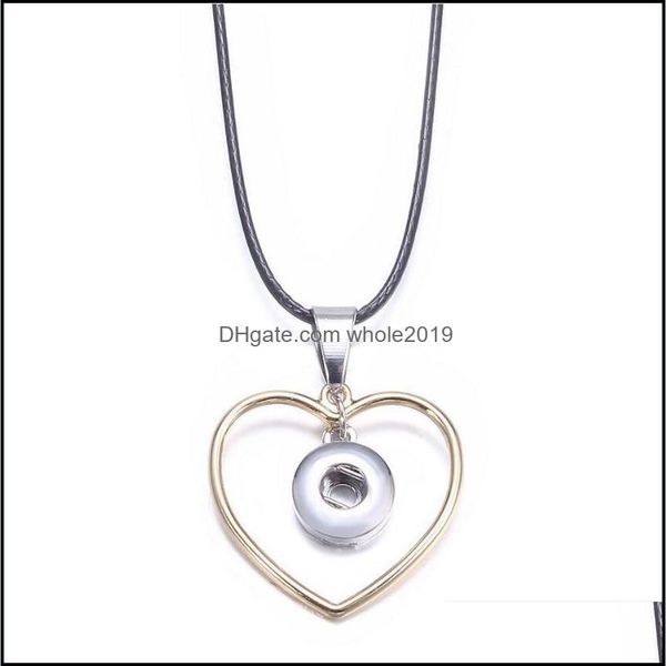 pendant necklaces noosa snap button jewelry gold heart circle pendant necklace diy 12mm women drop delivery 2021 necklace dhseller2010 dhl10, Silver
pendant necklaces noosa snap button jewelry gold heart circle pendant necklace diy 12mm women drop delivery 2021 necklace dhseller2010 dhl10, Silver