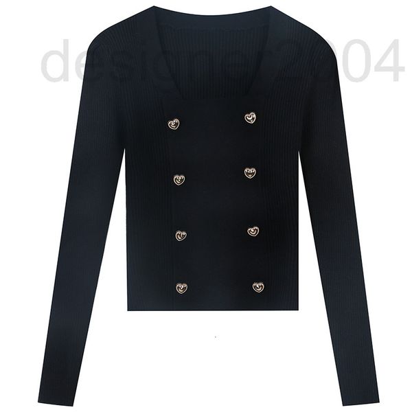 women's sweaters designer french style autumn and winter 2021 new solid color double breasted design small celebrities fragrance slim f, White;black
women's sweaters designer french style autumn and winter 2021 new solid color double breasted design small celebrities fragrance slim f, White;black