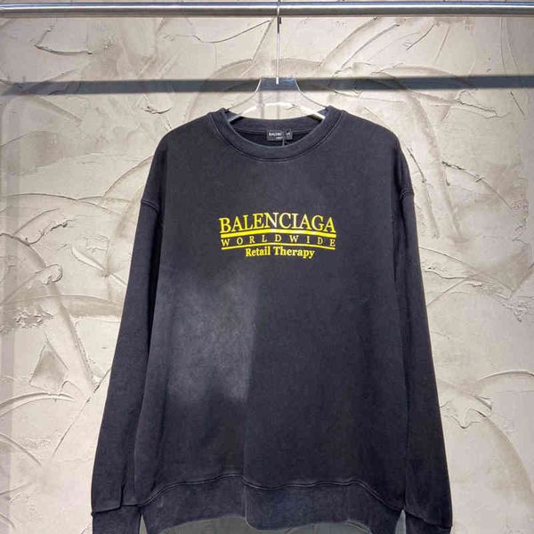 hoodie balenciga designer autumn winter paris letter printed round neck sweater washing men's and women's same jacket, Black
hoodie balenciga designer autumn winter paris letter printed round neck sweater washing men's and women's same jacket, Black