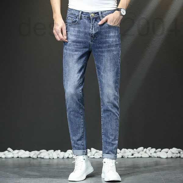 men's jeans designer summer thin light fashion brand personality trend elastic leisure high-end pants sh5j, Blue
men's jeans designer summer thin light fashion brand personality trend elastic leisure high-end pants sh5j, Blue