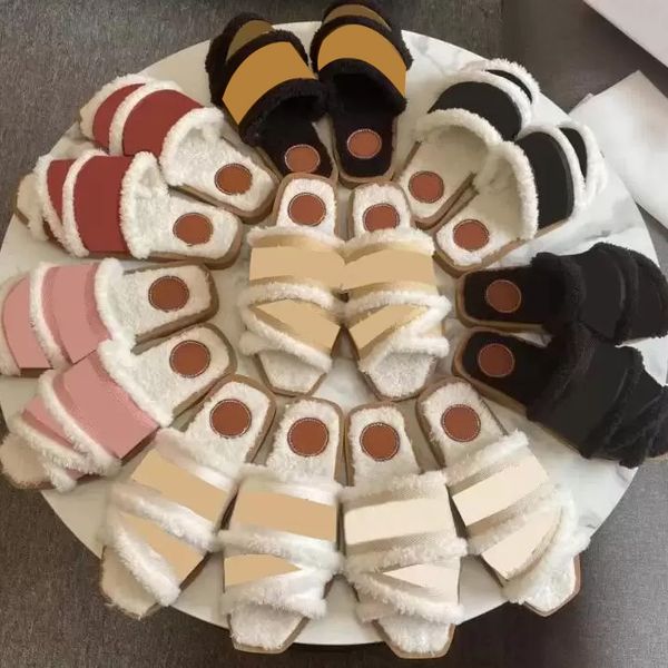 slippers women ladies wool slippers slides winter warm letters sandals comfortable fuzzy 2022 style thick plush slides concise fluffy shoes, Black
slippers women ladies wool slippers slides winter warm letters sandals comfortable fuzzy 2022 style thick plush slides concise fluffy shoes, Black