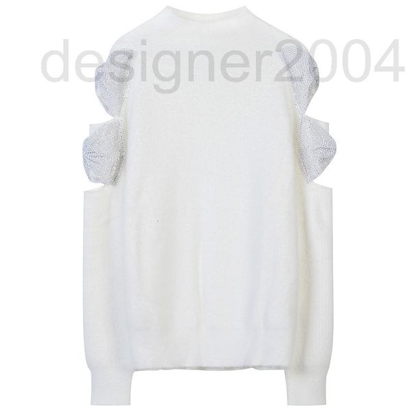 women's sweaters designer clothing autumn and winter 2021 new solid color gauze mesh splicing hollow design temperament age reducing sl, White;black
women's sweaters designer clothing autumn and winter 2021 new solid color gauze mesh splicing hollow design temperament age reducing sl, White;black