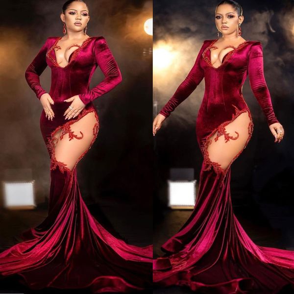 2022 arabic aso ebi burgundy mermaid prom dresses beaded crystals evening formal party second reception birthday engagement gowns dress zj88, Black
2022 arabic aso ebi burgundy mermaid prom dresses beaded crystals evening formal party second reception birthday engagement gowns dress zj88, Black