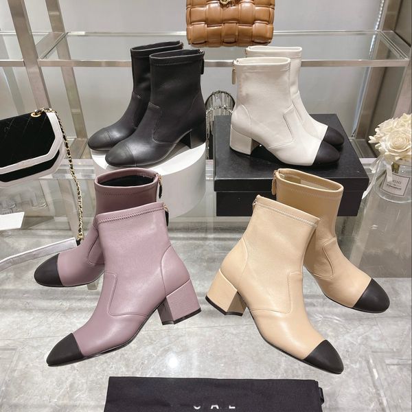 designer women's leather boots autumn and winter cowhide chunky heels brand triangle toe black and white fashion bootstrap box 35-41 op
designer women's leather boots autumn and winter cowhide chunky heels brand triangle toe black and white fashion bootstrap box 35-41 op