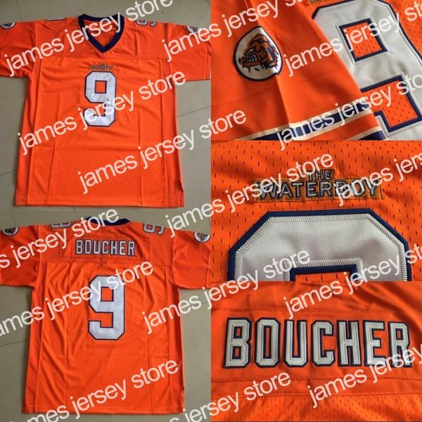football jerseys 9 bobby boucher the waterboy football jersey adam sandler men #9 bobby boucher orange all stitched movie jersey for men, Black;red
football jerseys 9 bobby boucher the waterboy football jersey adam sandler men #9 bobby boucher orange all stitched movie jersey for men, Black;red