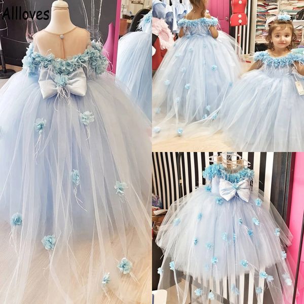 adorable light blue flower girl dresses for wedding with furs handmade flowers kids baby birthday first communion gowns princess little girl, White;blue
adorable light blue flower girl dresses for wedding with furs handmade flowers kids baby birthday first communion gowns princess little girl, White;blue