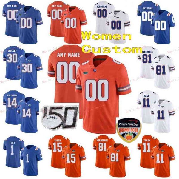 american college football wear stitched custom 81 aaron hernandez 84 kyle pitts 89 tyrie cleveland florida gators college women jersey, Black
american college football wear stitched custom 81 aaron hernandez 84 kyle pitts 89 tyrie cleveland florida gators college women jersey, Black