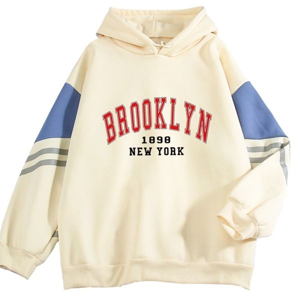women's jackets brooklyn 1898 york men'swomen's hoodie casual fashion korean color block sweatshirt streetwear harajuku overs, Black;brown
women's jackets brooklyn 1898 york men'swomen's hoodie casual fashion korean color block sweatshirt streetwear harajuku overs, Black;brown