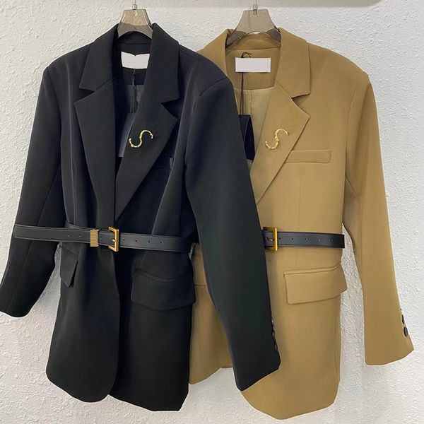 vintage womens blazers autumn spring long sleeve coat with pin ins fashion street style blazer suit, Black
vintage womens blazers autumn spring long sleeve coat with pin ins fashion street style blazer suit, Black