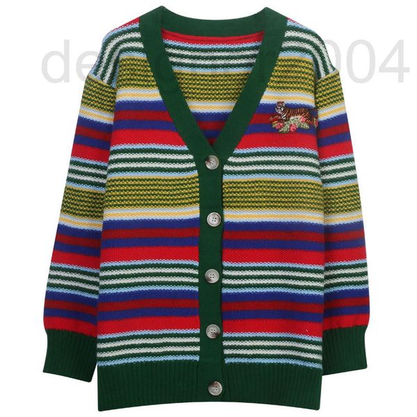 women's sweaters designer knitted cardigan autumn winter 2022 new color contrast stripe tiger embroidery loose v-neck medium length swe, White;black
women's sweaters designer knitted cardigan autumn winter 2022 new color contrast stripe tiger embroidery loose v-neck medium length swe, White;black