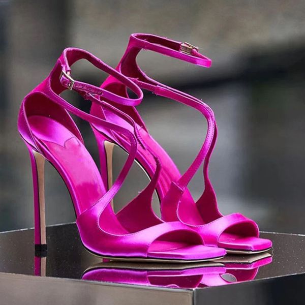 cross-strap satin women sandal summer shoes 2022 outfit red high heels peep toe pumps new arrival party casual shoes, Black
cross-strap satin women sandal summer shoes 2022 outfit red high heels peep toe pumps new arrival party casual shoes, Black