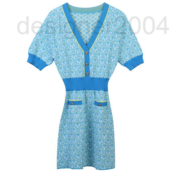casual dresses designer summer knitted dress women's 2022 new color contrast stripe broken jacquard sweet v-neck medium length a-shaped, Black;gray
casual dresses designer summer knitted dress women's 2022 new color contrast stripe broken jacquard sweet v-neck medium length a-shaped, Black;gray