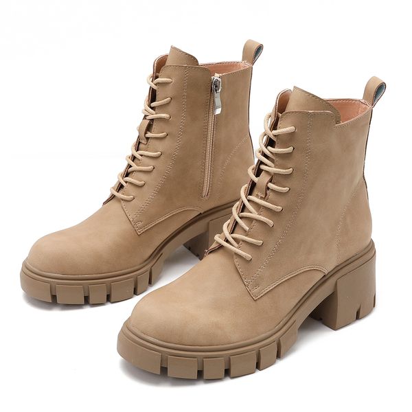 fashion short boots thick heel round toe strappy martin soft leather snow boots women rain boot for ladies, Black
fashion short boots thick heel round toe strappy martin soft leather snow boots women rain boot for ladies, Black