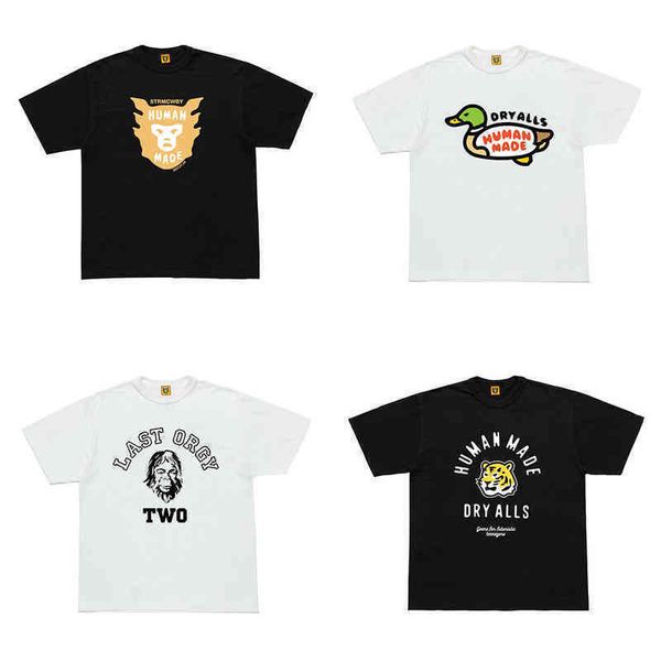 designer humans classic mades t shirt cartoon printing short sleeves high street fashion mens and womens couples round neck tees, White;black
designer humans classic mades t shirt cartoon printing short sleeves high street fashion mens and womens couples round neck tees, White;black