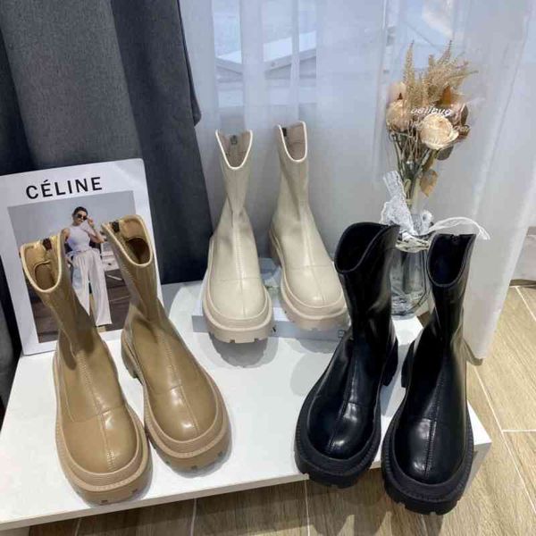 boots martin boots women's new thick bottom sleeve short boots; women's spring and autumn single motorcycle thin chimney 220830, Black
boots martin boots women's new thick bottom sleeve short boots; women's spring and autumn single motorcycle thin chimney 220830, Black