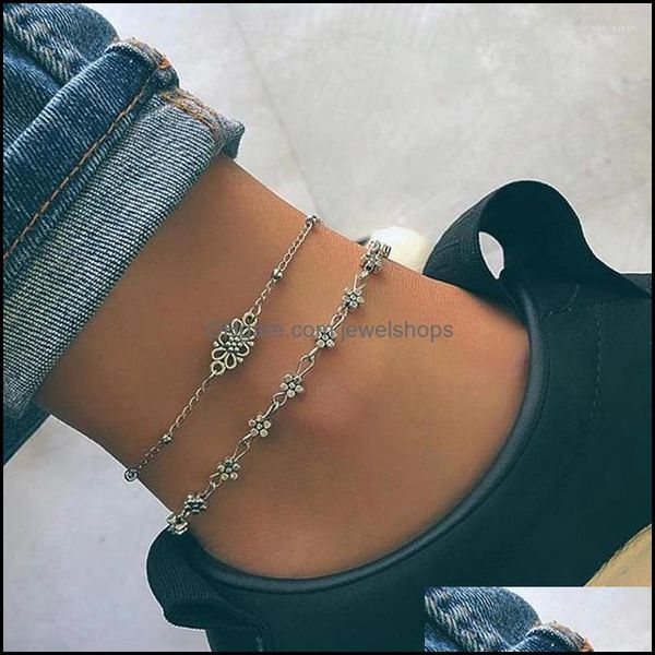 anklets anklets 2 pcs/set fashion sier color butterfly flower heart pendant beaded simple beach party jewelry women anklet set marc22 dhgsk, Red;blue
anklets anklets 2 pcs/set fashion sier color butterfly flower heart pendant beaded simple beach party jewelry women anklet set marc22 dhgsk, Red;blue