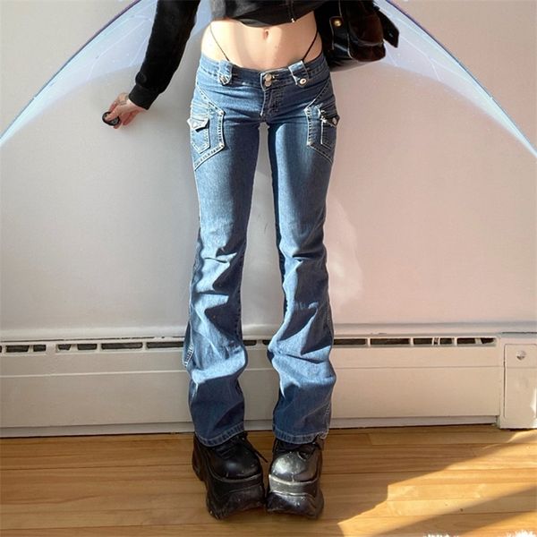 women's jeans y2k aesthetics retro buttons full length blue denim pants women slim streetwear 2000s cute pockets trim low rise 220830
women's jeans y2k aesthetics retro buttons full length blue denim pants women slim streetwear 2000s cute pockets trim low rise 220830
