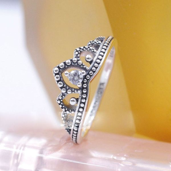 925 sterling silver regal beaded tiara ring with clear zirconia fashion pandora style jewelry ring for women
925 sterling silver regal beaded tiara ring with clear zirconia fashion pandora style jewelry ring for women