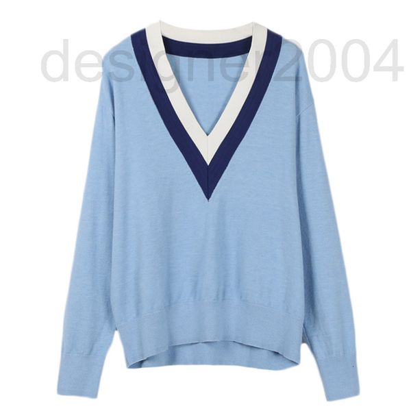 women's sweaters designer autumn and winter new women's pullover long sleeve contrast stripe v-neck thin loose knit ff9c, White;black
women's sweaters designer autumn and winter new women's pullover long sleeve contrast stripe v-neck thin loose knit ff9c, White;black