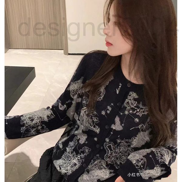 women's knits & tees designer sun yining's same knitted round neck cashmere embroidery thin cardigan women's coat autumn and, White
women's knits & tees designer sun yining's same knitted round neck cashmere embroidery thin cardigan women's coat autumn and, White