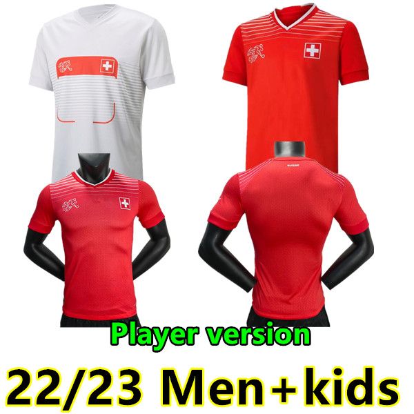 2022 switzerland soccer jerseys kids kit seferovic xhaha elvedi 22 23 akanji rodriguez embolo behrami shaqiri player version football shirts, Black;yellow
2022 switzerland soccer jerseys kids kit seferovic xhaha elvedi 22 23 akanji rodriguez embolo behrami shaqiri player version football shirts, Black;yellow
