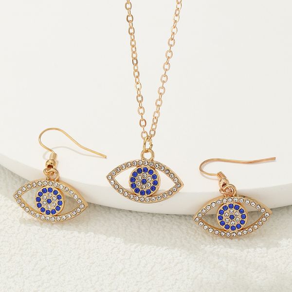 s3168 turkey evil eye necklace earring for women rhinestone blue eyes jewelry sets, Silver
s3168 turkey evil eye necklace earring for women rhinestone blue eyes jewelry sets, Silver