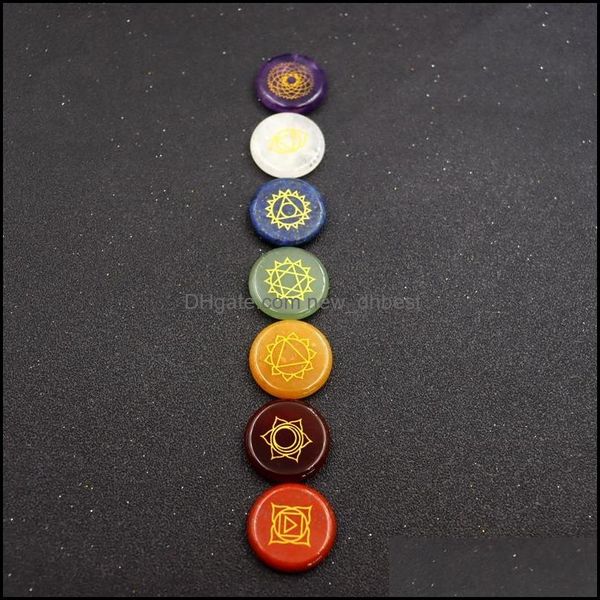 stone yoga symbol 7 chakra set reiki natural stone crystal stones polishing quartz energy bead chakras healing decoration d newdhdhry2, Black
stone yoga symbol 7 chakra set reiki natural stone crystal stones polishing quartz energy bead chakras healing decoration d newdhdhry2, Black
