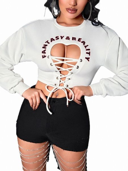 women's hoodies & sweatshirts sxy letter graphic lace up drop shoulder sweatshirt a952#, Black
women's hoodies & sweatshirts sxy letter graphic lace up drop shoulder sweatshirt a952#, Black