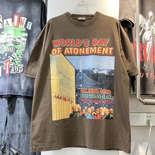 fashion galleryes casual t shirts world day love earth print short sleeve washing water vintage loose t-shirt tide, White;black
fashion galleryes casual t shirts world day love earth print short sleeve washing water vintage loose t-shirt tide, White;black