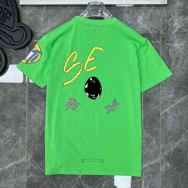 shirt 2022 designer t shirts chromeehs ch cotton print hiphop men and women shirt casual loose short sleeve shirts oversize shirt vest x3qm, White;black
shirt 2022 designer t shirts chromeehs ch cotton print hiphop men and women shirt casual loose short sleeve shirts oversize shirt vest x3qm, White;black