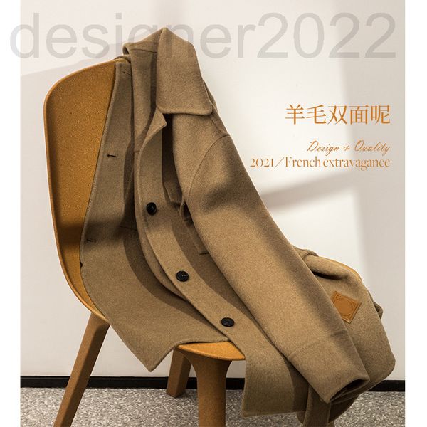 women's jackets designer fadan small crowd handsome and unruly profile lapel shoulder pocket belt double-sided tweed shirt version coat, Black;brown
women's jackets designer fadan small crowd handsome and unruly profile lapel shoulder pocket belt double-sided tweed shirt version coat, Black;brown