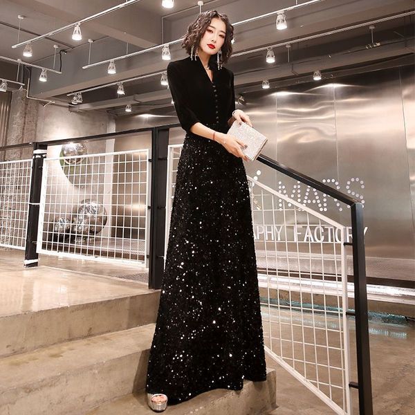 women's clothing party dresses casual dresses princess kates same autumn dress temperament high-end evening half sleeve v-neck long ski, White;black
women's clothing party dresses casual dresses princess kates same autumn dress temperament high-end evening half sleeve v-neck long ski, White;black