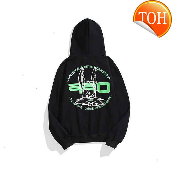 off hoodie sweatshirt fashion t-shirts street high hop hip rabbit print style arrstyle green letter jacket men and women, Black
off hoodie sweatshirt fashion t-shirts street high hop hip rabbit print style arrstyle green letter jacket men and women, Black