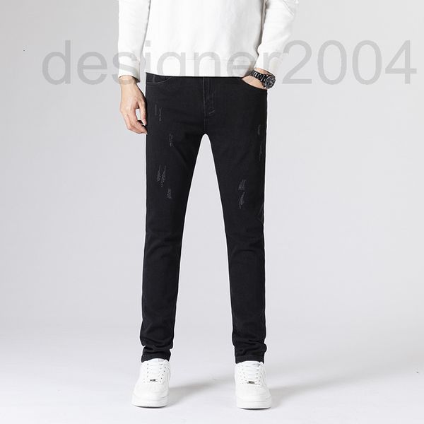men's jeans designer 2022 summer korean slim fit feet elastic high-end brand long pants vjxd, Blue
men's jeans designer 2022 summer korean slim fit feet elastic high-end brand long pants vjxd, Blue