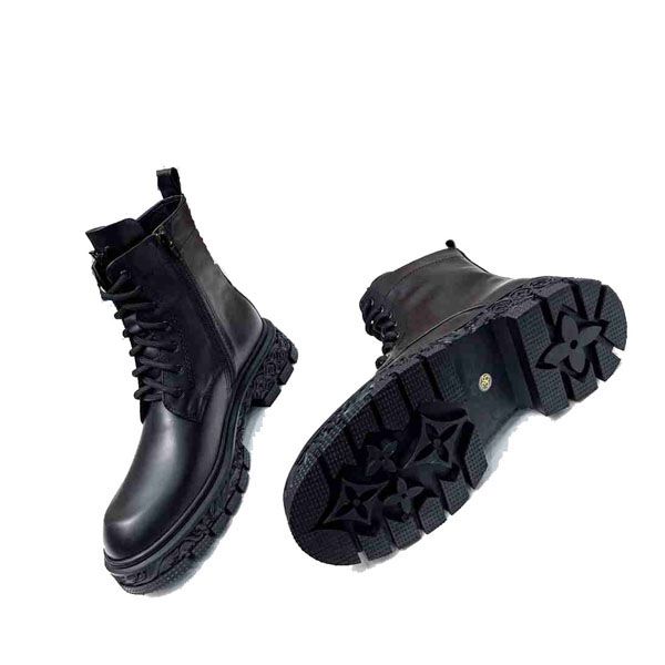 luxury new womens boots ankle autumn winter army martin knight outdoor with brand logo lace up, Black 
luxury new womens boots ankle autumn winter army martin knight outdoor with brand logo lace up, Black