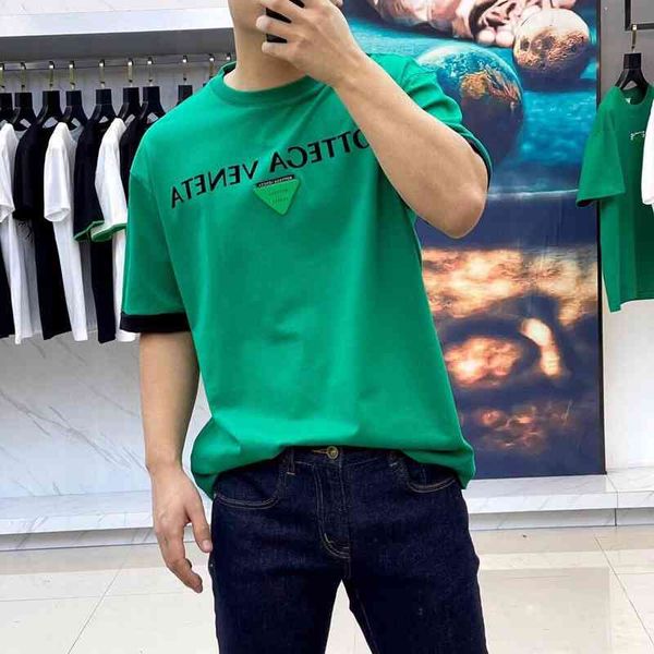 designer t shirt botteg ven shirt brand bv green printed letters short sleeve t-shirts early triangle casual round neck splicing high level, White;black
designer t shirt botteg ven shirt brand bv green printed letters short sleeve t-shirts early triangle casual round neck splicing high level, White;black