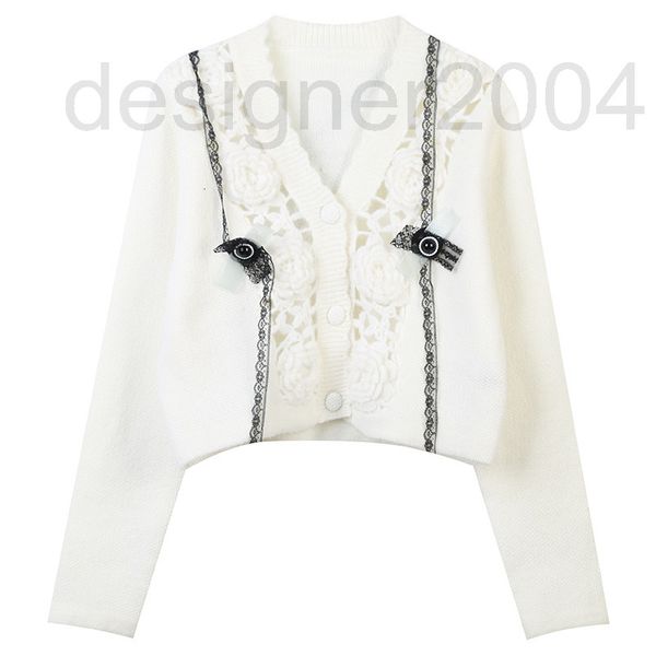 women's sweaters designer 2022 women's three-dimensional soft cut-out sweater with long sleeves znve, White;black
women's sweaters designer 2022 women's three-dimensional soft cut-out sweater with long sleeves znve, White;black