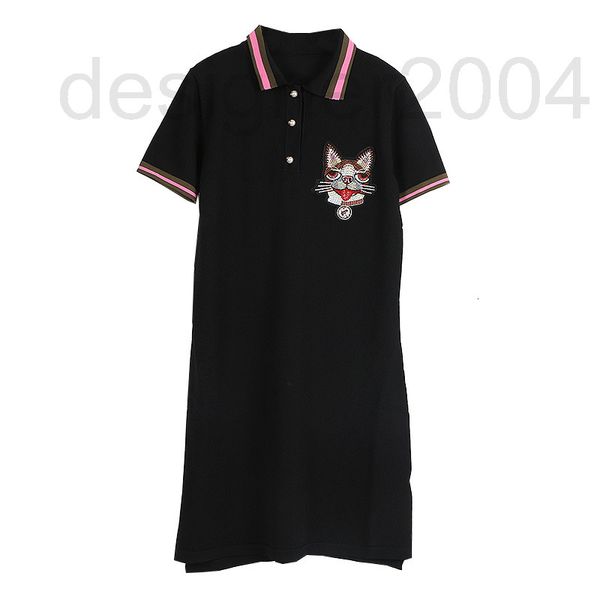 women's sweaters designer french a-line skirt spring and summer new women's versatile pullover short sleeve dog head splicing loos, White;black
women's sweaters designer french a-line skirt spring and summer new women's versatile pullover short sleeve dog head splicing loos, White;black