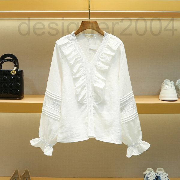 women's blouses & shirts designer mj's blouse female design sense is small. 2022 autumn women's wear new v-neck loose long sl, White
women's blouses & shirts designer mj's blouse female design sense is small. 2022 autumn women's wear new v-neck loose long sl, White