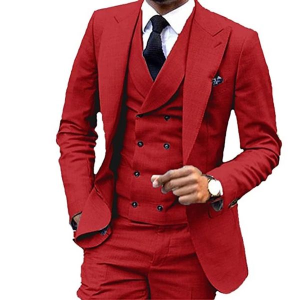 custom made men's suit tuxedos 3 piece one button lapel double breasted slim fit casual business dress suits for wedding tuxedo blazer, Black;gray
custom made men's suit tuxedos 3 piece one button lapel double breasted slim fit casual business dress suits for wedding tuxedo blazer, Black;gray