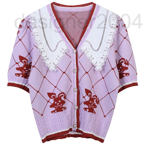 women's sweaters designer ethnic style knitted cardigan 2022 summer new color contrast ling grid cartoon jacquard mesh splicing v-neck, White;black
women's sweaters designer ethnic style knitted cardigan 2022 summer new color contrast ling grid cartoon jacquard mesh splicing v-neck, White;black