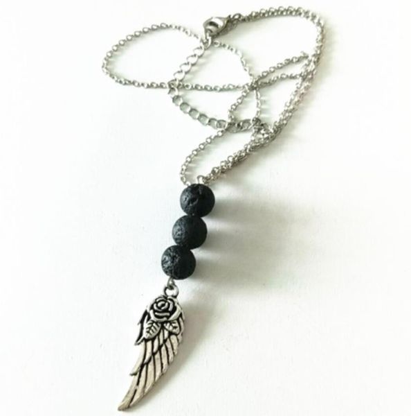 pendant necklaces wings charms black lava diffuser pendant necklace volcanic rock bead diy aromatherapy essential oil di dhseller2010 dhafc, Silver
pendant necklaces wings charms black lava diffuser pendant necklace volcanic rock bead diy aromatherapy essential oil di dhseller2010 dhafc, Silver
