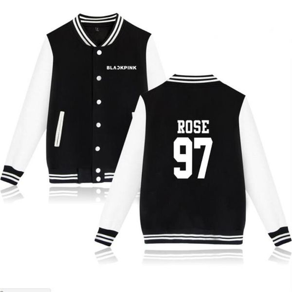 k pop kpop k-pop blackpink album women hoodies sweatshirts jisoo jennie rose lisa long sleeve fleece baseball uniform jacket men257m, Black
k pop kpop k-pop blackpink album women hoodies sweatshirts jisoo jennie rose lisa long sleeve fleece baseball uniform jacket men257m, Black
