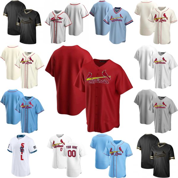 2022 baseball jerseys custom jersey st. louis''cardinals''mens women youth 1 ozzie smith 6 stan musial 11 paul dejong 16, Blue;black
2022 baseball jerseys custom jersey st. louis''cardinals''mens women youth 1 ozzie smith 6 stan musial 11 paul dejong 16, Blue;black