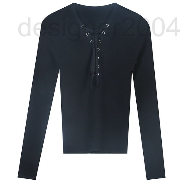 women's sweaters designer spring 2022 new solid v-neck lace up design temperament bottomed shirt slim knit thin women's wear 37bo, White;black
women's sweaters designer spring 2022 new solid v-neck lace up design temperament bottomed shirt slim knit thin women's wear 37bo, White;black