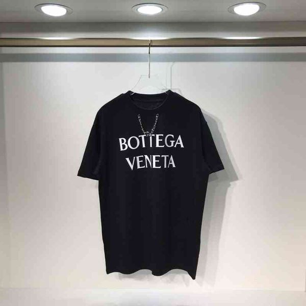 designer t shirts bv's high level bottega ven ins fashion and neckline chain silicone letters short sleeve versatile loose half t-shirt, White;black
designer t shirts bv's high level bottega ven ins fashion and neckline chain silicone letters short sleeve versatile loose half t-shirt, White;black