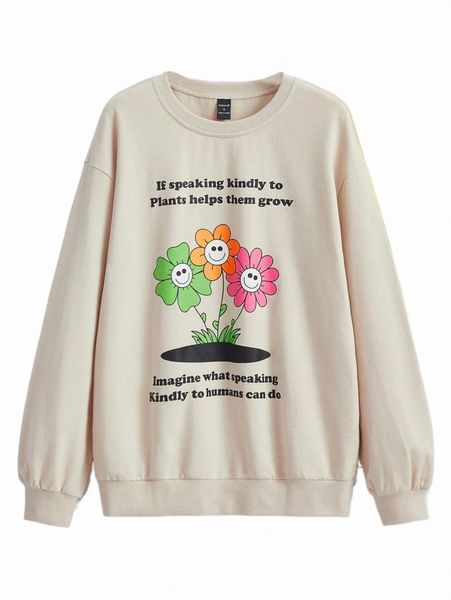 women's hoodies & sweatshirts x themindfulbutterflyy floral & slogan graphic drop shoulder sweatshirt u0ot#, Black
women's hoodies & sweatshirts x themindfulbutterflyy floral & slogan graphic drop shoulder sweatshirt u0ot#, Black