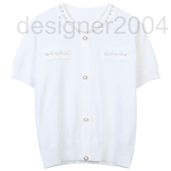 women's sweaters designer french knitted pullover 2022 summer new pure color nail bead drill niche design temperament celebrity female, White;black
women's sweaters designer french knitted pullover 2022 summer new pure color nail bead drill niche design temperament celebrity female, White;black
