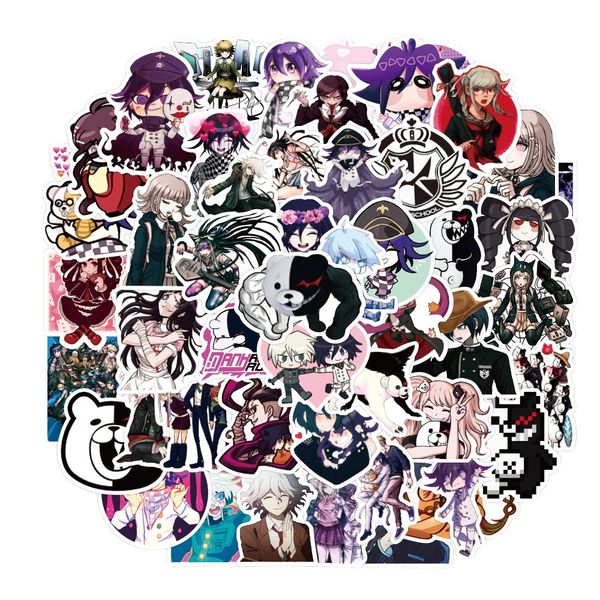 outdoor games waterproof 10/30/50pcs anime danganronpa cool stickers toys diy notebook car bike lapsuitcase phone graffiti decals kids stick
outdoor games waterproof 10/30/50pcs anime danganronpa cool stickers toys diy notebook car bike lapsuitcase phone graffiti decals kids stick
