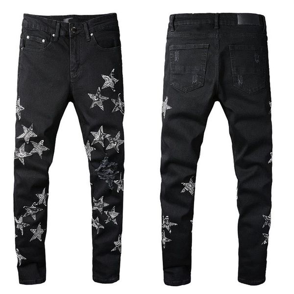 mens designer jeans fashion straight men biker hole stretch denim casual jean men skinny pants elasticit234g, Blue
mens designer jeans fashion straight men biker hole stretch denim casual jean men skinny pants elasticit234g, Blue
